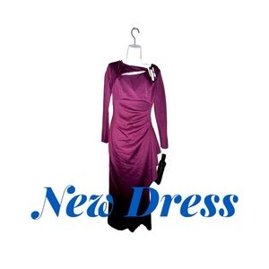 XSCAPE Sexy cut out Ruched dress